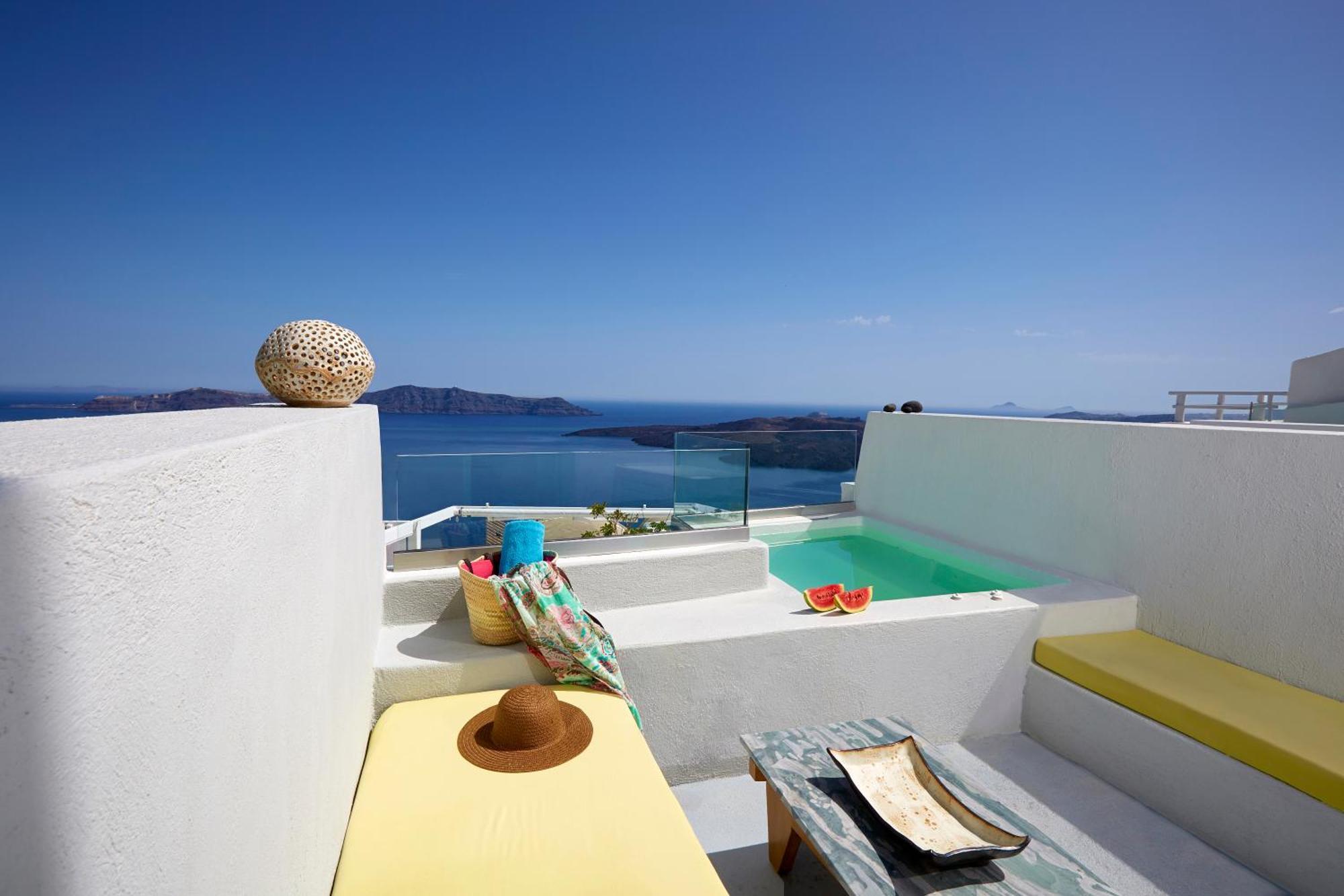 Caldera Colors Suites Fira  Esterno foto