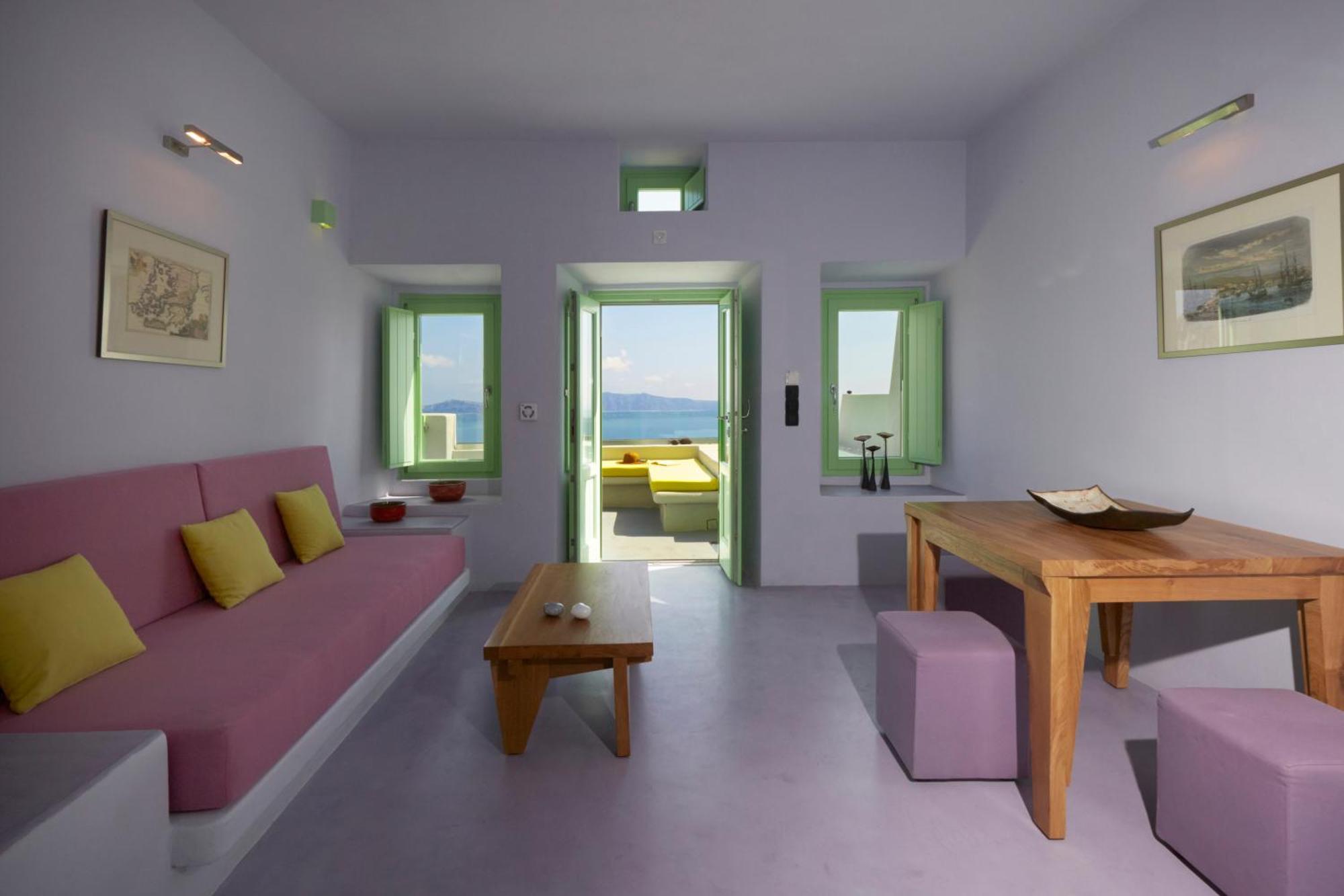 Caldera Colors Suites Fira  Esterno foto