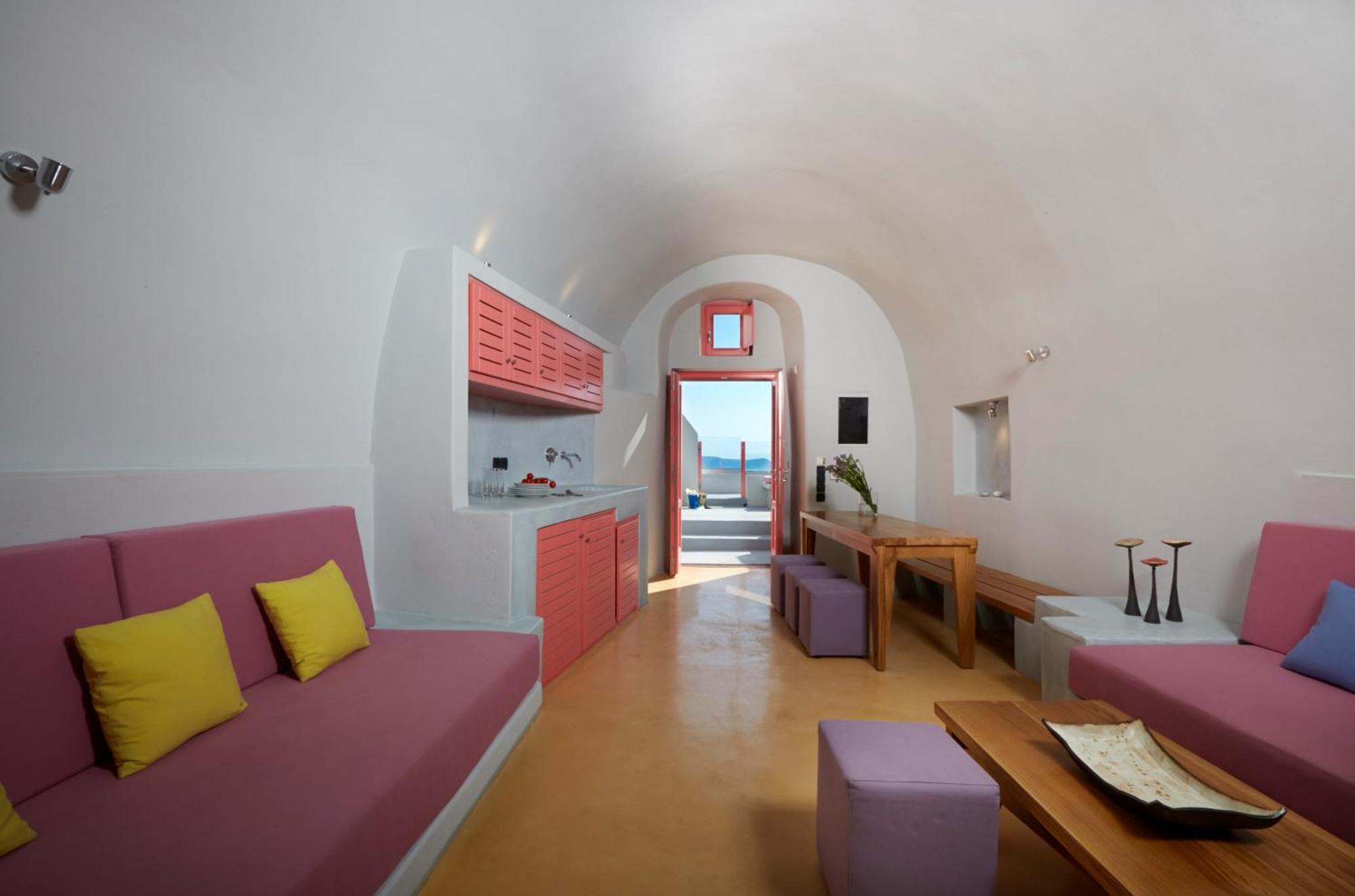 Caldera Colors Suites Fira  Esterno foto