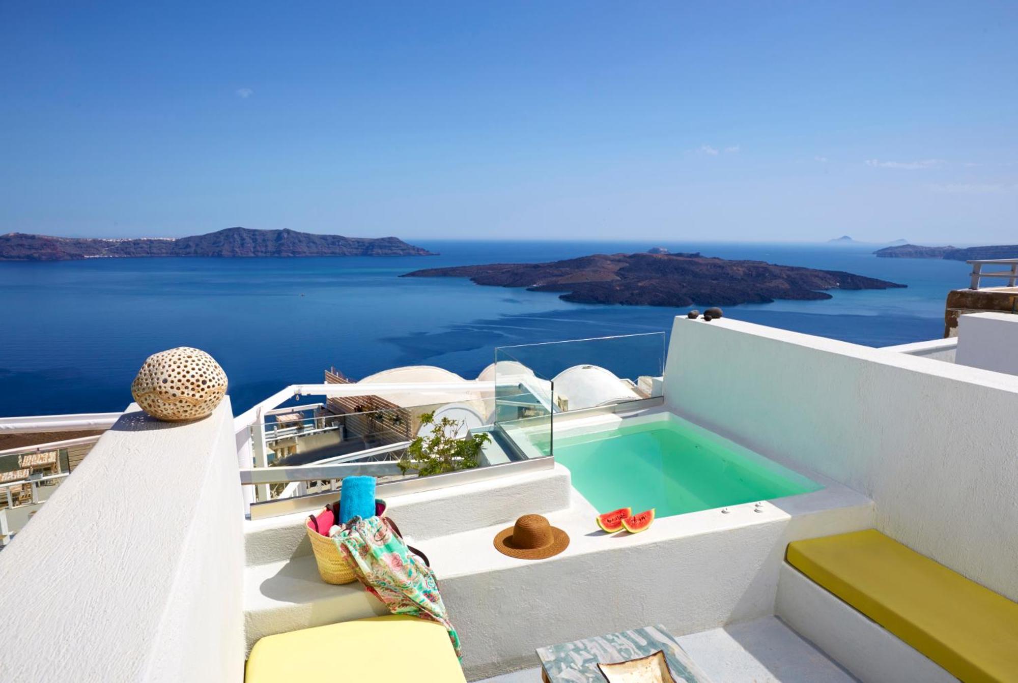 Caldera Colors Suites Fira  Esterno foto