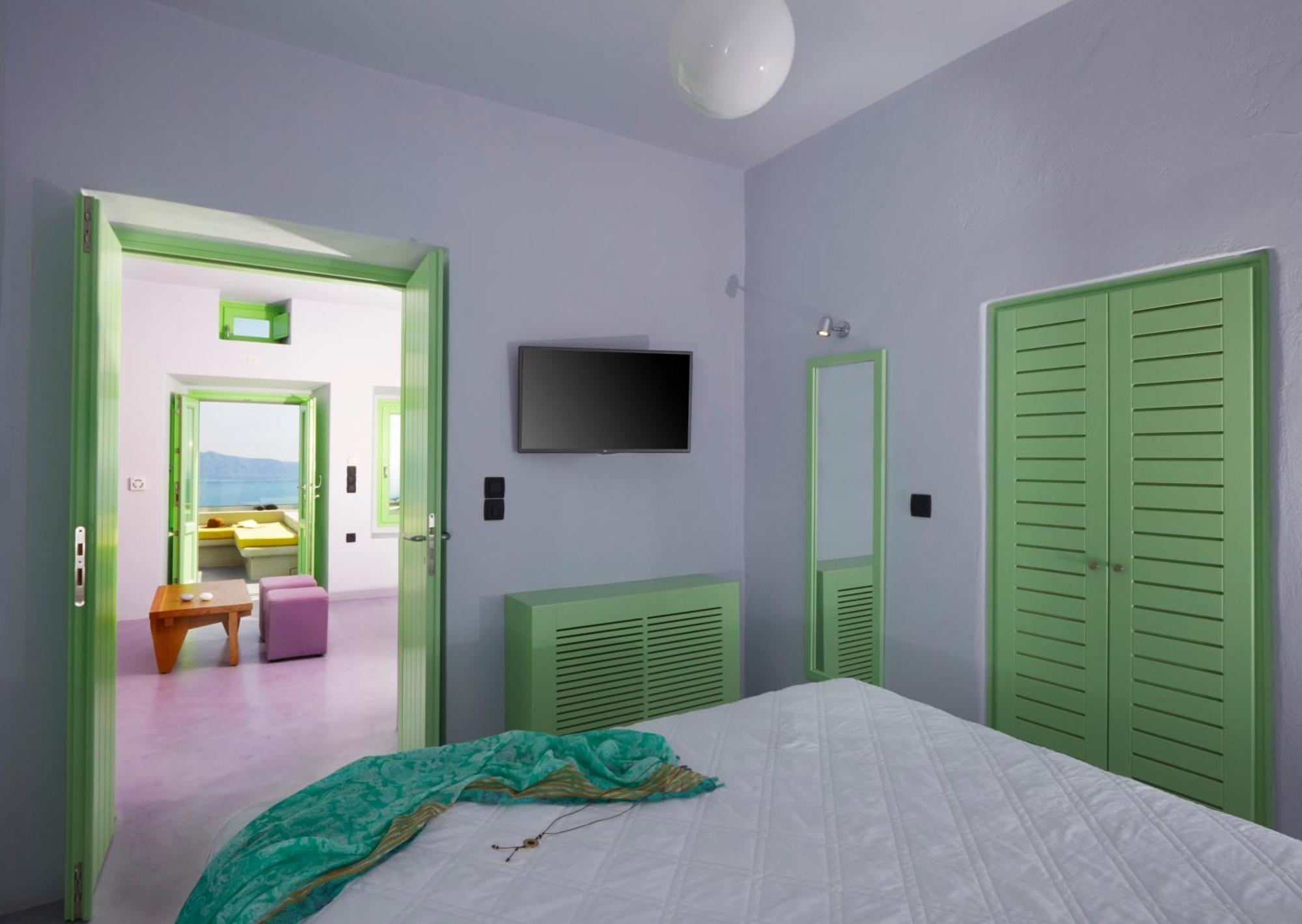 Caldera Colors Suites Fira  Esterno foto