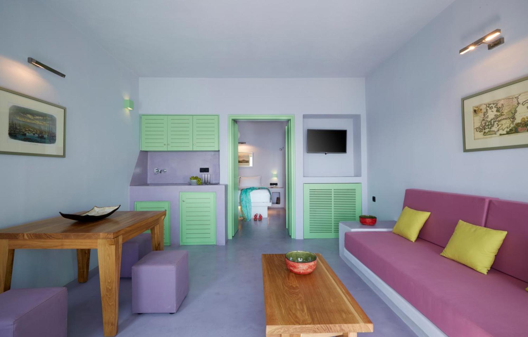 Caldera Colors Suites Fira  Esterno foto