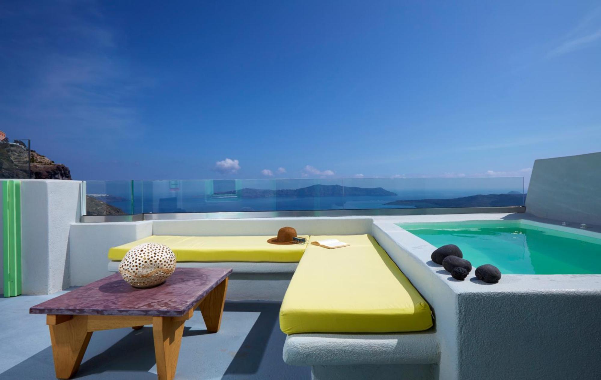Caldera Colors Suites Fira  Esterno foto
