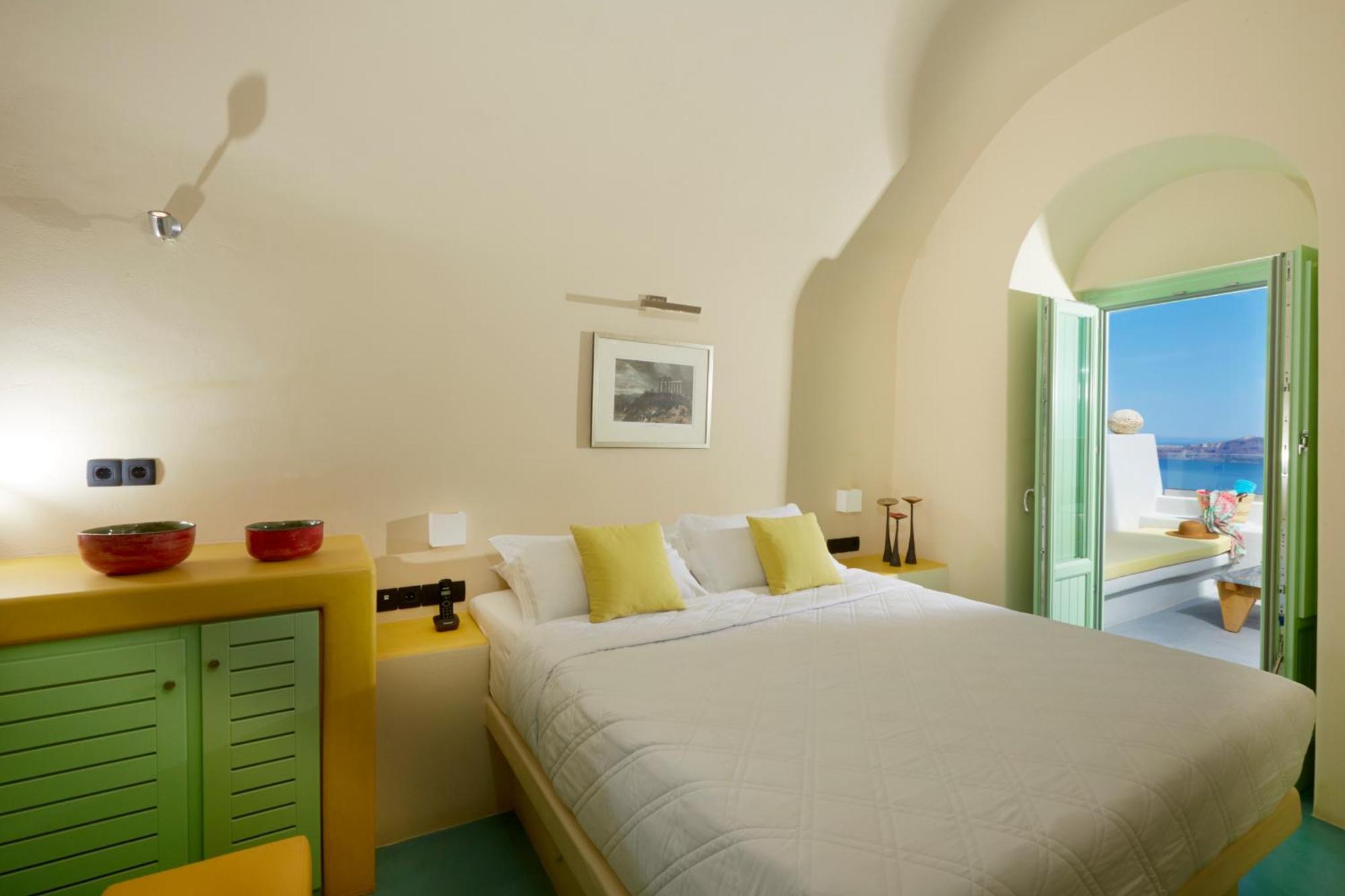 Caldera Colors Suites Fira  Esterno foto