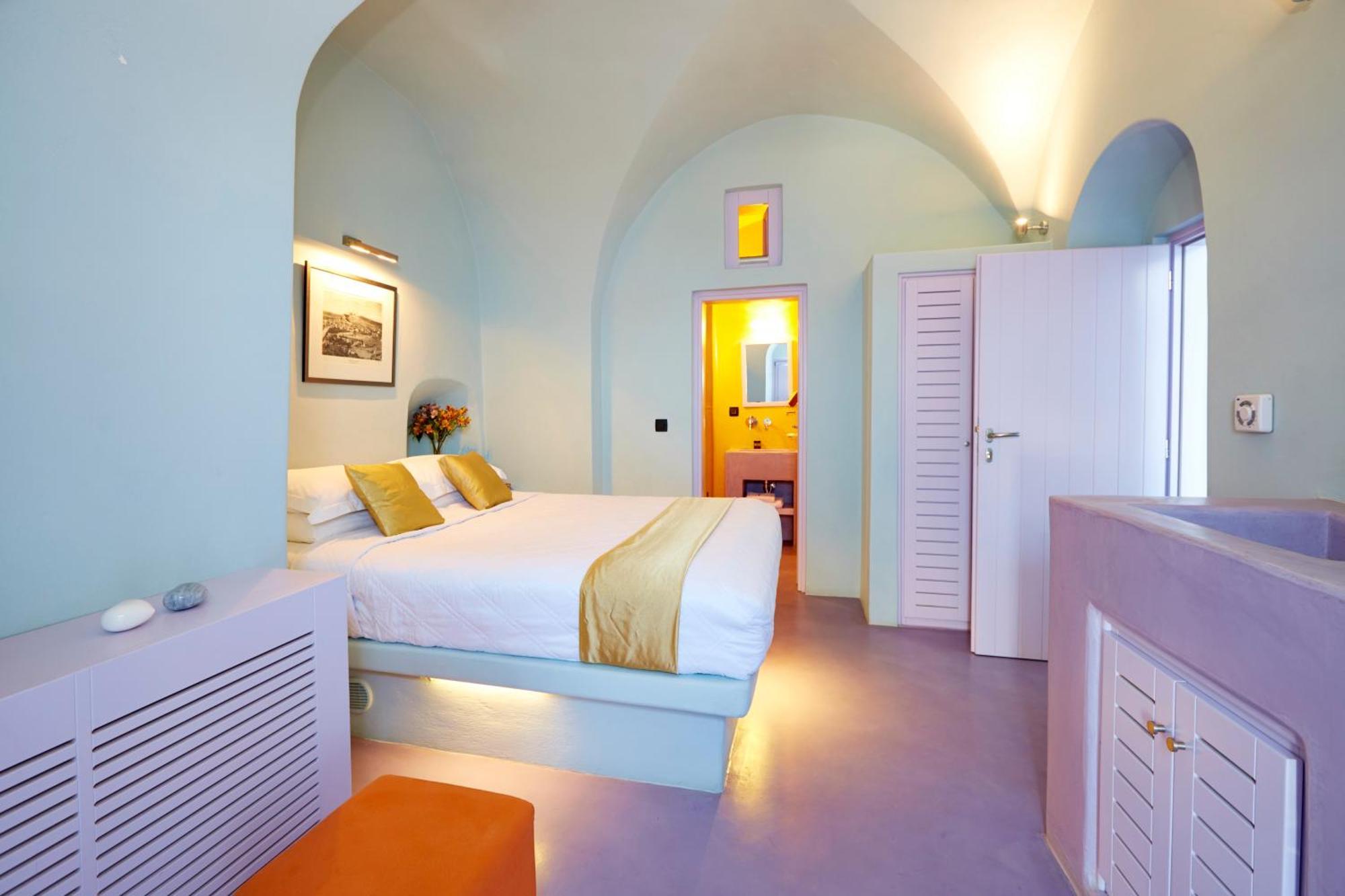Caldera Colors Suites Fira  Esterno foto